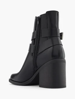 Outlet Block Heeled Biker Boot with Metallic Details Women Heels·Block Heels|Boots·Biker Boots