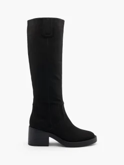 Sale Block Heeled Imi Suede Long Leg Boot Women Boots·Knee High Boots