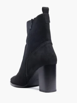 Sale Block Heeled Pointed Toe Ankle Boot Women Heels·Block Heels|Boots·Ankle Boots