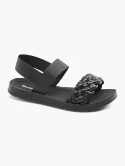 Discount Braided Detail Ankle Strap Sandal Women Sandals·Flat Sandals