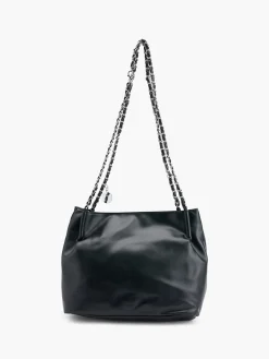 New Bucket Bag with Chain Strap and Bow Detail Women Bags·Handbags