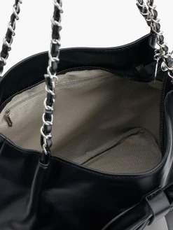 New Bucket Bag with Chain Strap and Bow Detail Women Bags·Handbags