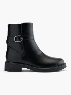 Best Buckle Strapped Detail Ankle Boot Women Boots·Ankle Boots