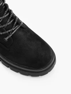 New Chunky Biker Boot with Gem Detailed Laces Women Boots·Biker Boots|Boots·Chunky Boots