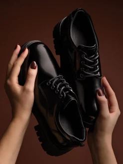 Online Chunky Lace Up Shoes Women Girls School Shoes·Girls Teen School Shoes|All Girls·Teens