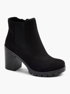 Outlet Chunky Suede Heeled Chelsea Boot Women Boots·Heeled Boots|Boots·Chelsea Boots