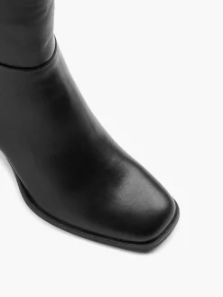 Online Classic Long Leg Boot with Buckle Detail Women Boots·Knee High Boots