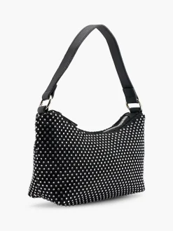 New Clear Gem Trimmed Handbag Women Bags·Handbags