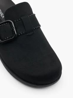Outlet Closed Toe Sandal with Studs and Buckle Detail Women Sandals·Mules