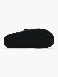 Outlet Closed Toe Sandal with Studs and Buckle Detail Women Sandals·Mules