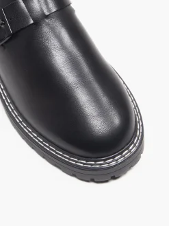 Hot Closed Toe Slip On Shoe with Contrasting Stitching Women Sandals·Mules