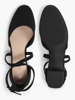 Clearance Cross Strap Block Heel Women Heels·Block Heels|Heels·High Heels