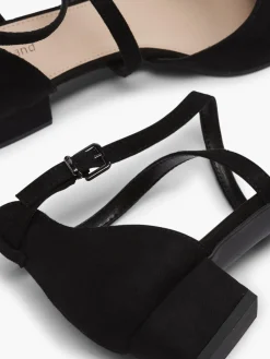 Clearance Cross Strap Block Heel Women Heels·Block Heels|Heels·High Heels