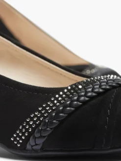 Best Detailed Heeled Ballerina Women Loafers & Low Shoes·Ballet Pumps|Heels·Block Heels