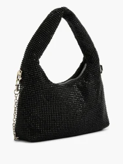 Diamante Handbag with Adjustable Shoulder Strap Women Bags·Handbags