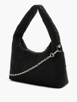 Diamante Handbag with Adjustable Shoulder Strap Women Bags·Handbags
