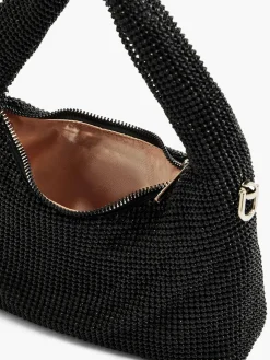 Diamante Handbag with Adjustable Shoulder Strap Women Bags·Handbags