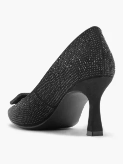 Clearance Diamante Heel with Buckle Detail Women Heels·High Heels