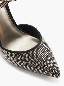 Hot Diamante Stiletto Heel with Ankle Straps Women Heels·High Heels