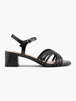 Clearance Diamante Strapped Heeled Sandal Women Sandals·Heeled Sandals