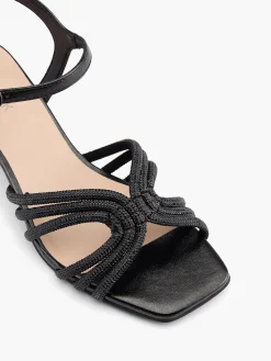 Clearance Diamante Strapped Heeled Sandal Women Sandals·Heeled Sandals