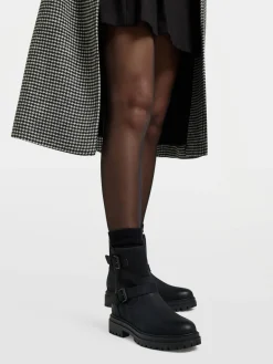 Discount Double Buckle Ankle Boot Women Boots·Ankle Boots