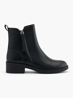 Double Zip Detail Ankle Boot Women Boots·Ankle Boots