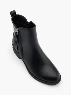 Double Zip Detail Ankle Boot Women Boots·Ankle Boots