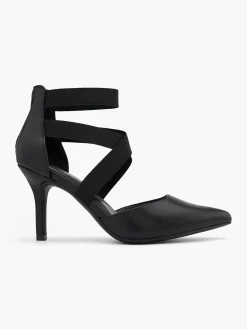 Outlet Elasticated Strapped Heel Women Heels·High Heels
