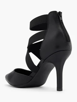 Outlet Elasticated Strapped Heel Women Heels·High Heels