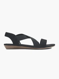 Sale Elasticated Strappy Sandals Women Sandals·Flat Sandals
