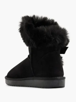 Clearance Faux Fur Ankle Boot with Buckle Detail Women Boots·Winter Boots|Boots·Faux Fur Lined Boots