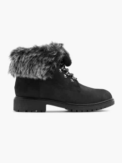 New Faux Fur Collar Ankle Boot Women Boots·Winter Boots|Boots·Ankle Boots