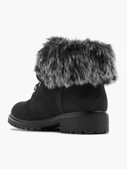 New Faux Fur Collar Ankle Boot Women Boots·Winter Boots|Boots·Ankle Boots