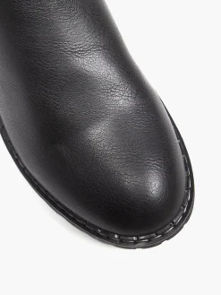 Discount Faux Fur Lined Ankle Boot with Buckle Detail Women Boots·Faux Fur Lined Boots|Boots·Hiker Style Boots