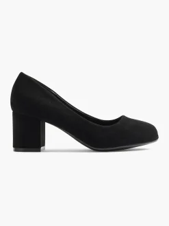 Best Faux Suede Block Heel Shoe Women Heels·Court Heels|Heels·High Heels