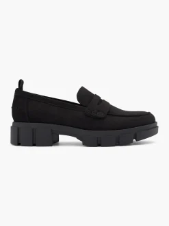 Sale Faux Suede Chunky Loafer Women Girls School Shoes·Girls Teen School Shoes|All Girls·Teens