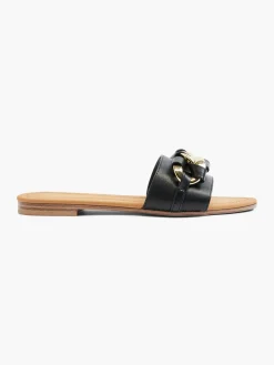 Hot Flat Sandal with Chain Detail Women Sandals·Flat Sandals