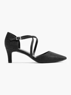 Online Glitter Cross Over Heel Women Heels·High Heels