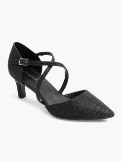 Online Glitter Cross Over Heel Women Heels·High Heels