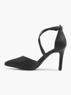 New Glittery Cross Strap High Heel Women Heels·High Heels