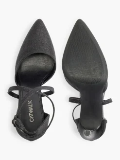 New Glittery Cross Strap High Heel Women Heels·High Heels