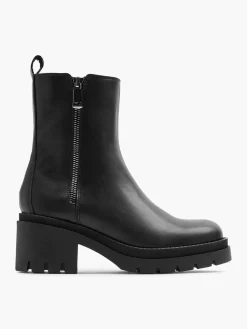 Hot Heeled Ankle Boot with Zipper Women Boots·Heeled Boots|Boots·Ankle Boots