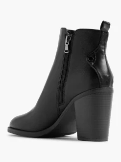 Best Heeled Ankle Boot with Zipper Women Boots·Ankle Boots