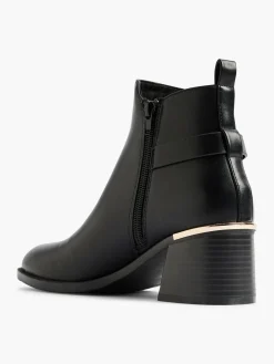 Discount Heeled Ankle Boot with Gold Details Women Boots·Ankle Boots