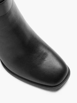 Hot Heeled Boot with Circle Buckle Detail Women Boots·Heeled Boots|Boots·Ankle Boots