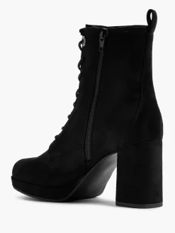 Discount Heeled Lace Up Boot Women Boots·Heeled Boots|Boots·Lace-Up Boots