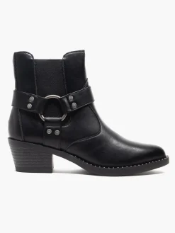 Hot Heeled Western Biker Boot Women Boots·Ankle Boots