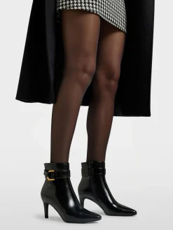 Online High Heeled Ankle Boot with Metal Detail Women Boots·Heeled Boots|Boots·Ankle Boots