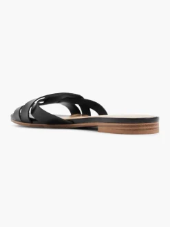 Hot Interwoven Strapped Slip On Flat Sandal Women Sandals·Flat Sandals